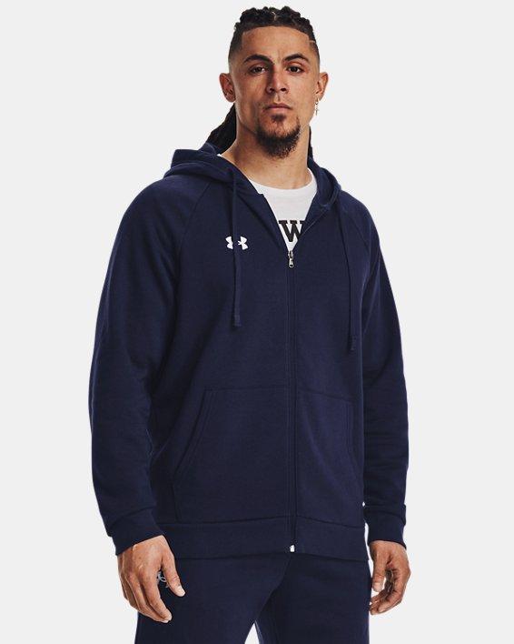 Actual product image Under Armour Rival Fleece Full Zip Hooded Jacket Mens (S)