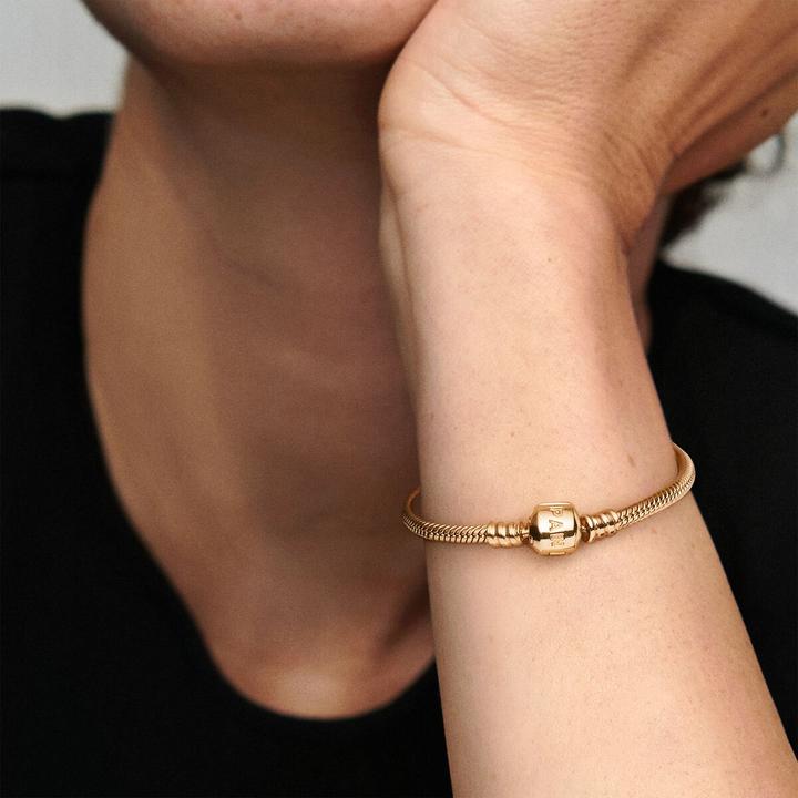Immagine prodotto Pandora Bracciale con chiusura a sfera (19 cm, Oro)
