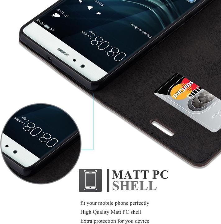Produktbild Cadorabo Book Invisible Magnet Cover (Huawei P9)