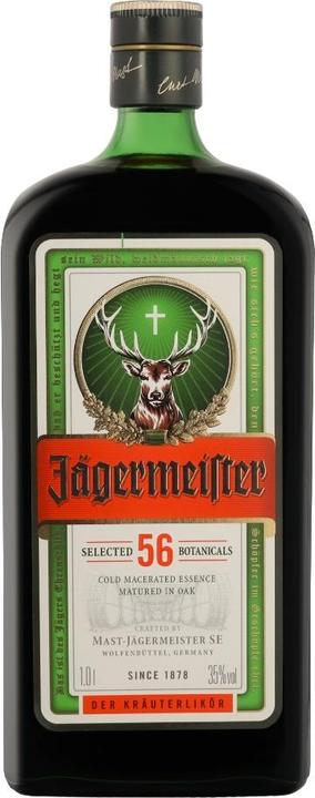Actual product image Jägermeister Jagermeister (35 %, Germany, 1 x 100 cl, Bitter liqueurs)