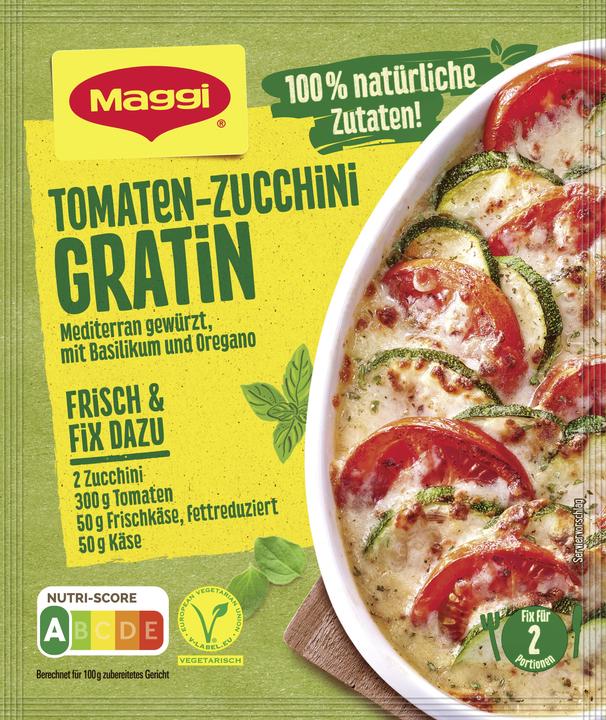 Produktbild Maggi FIX Tomaten Zucchini Gratin (33 g)