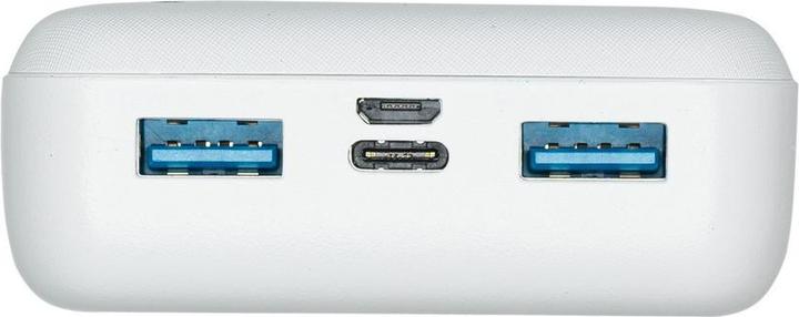 Produktbild Rivacase POWER BANK USB 20000 mAh/VA2572 Baltas (20000 mAh, 20 W, 20000 Wh)