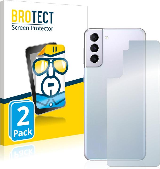 Actual product image BROTECT Screen Protector Clear (2 Piece, Samsung Galaxy S21 5G)