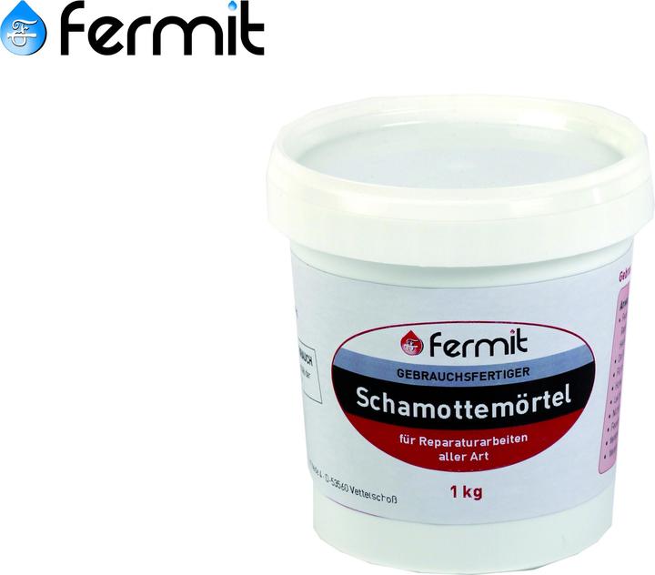 Actual product image Fermit Schamotte-Mörtel 1kg (1000 g)