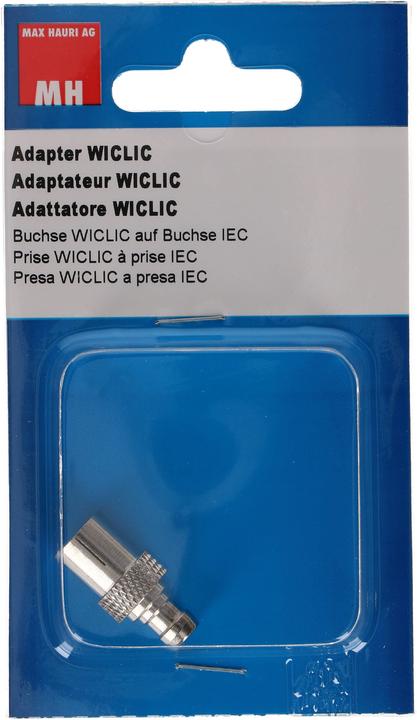 Actual product image Max Hauri Adapter wiclic silver
