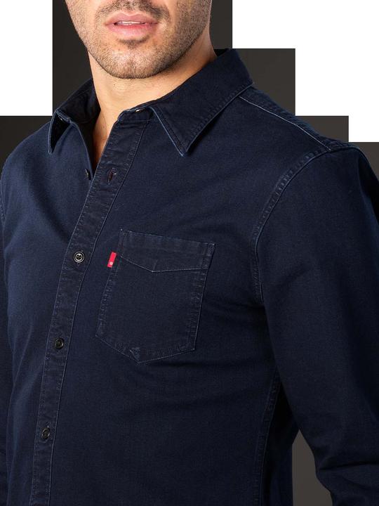 Immagine prodotto Levis Camicia Sunset Slim nera indaco stretch (XL)
