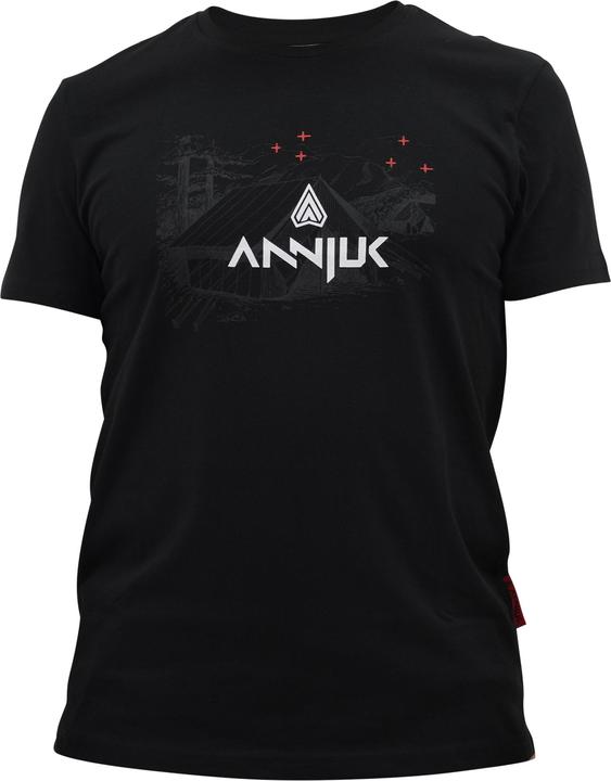 Annjuk T-Shirt Black Logo Big Men XL (XL)