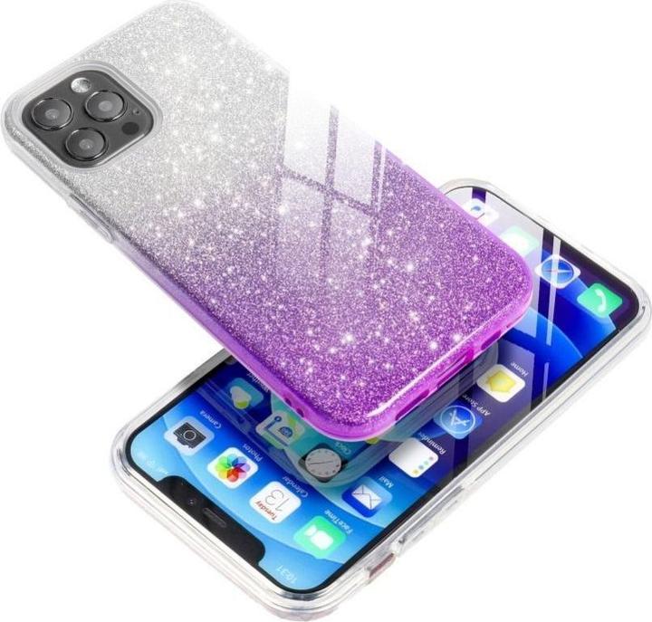Produktbild Partner Telecom Back panel cover OEM SHINING Case for IPHONE 7 Plus / 8 Plus transparent violet (Apple iPhone 7 Plus)