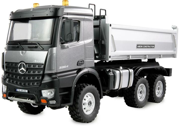 Produktbild Amewi Mercedes-Benz Arocs Kipper 6x6 1:14 RTR anthrazit (RTR Ready-to-Run)