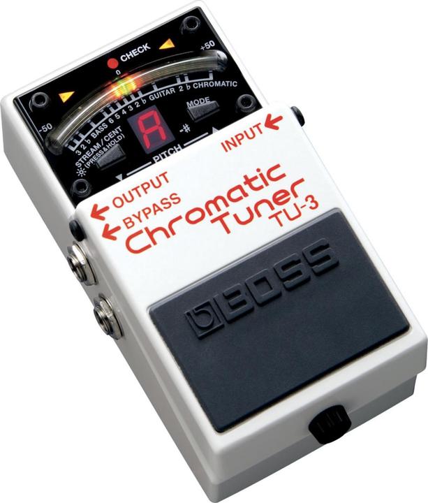 Produktbild BOSS (Electronics) Gitarrenstimmgerät TU-3 Weiss-