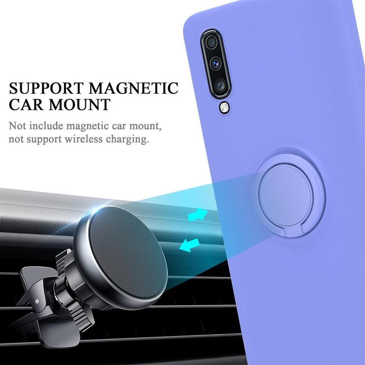 Image du produit Cadorabo TPU Liquid Ring Silicone Case Cover (Samsung Galaxy A70S, Samsung Galaxy A70)