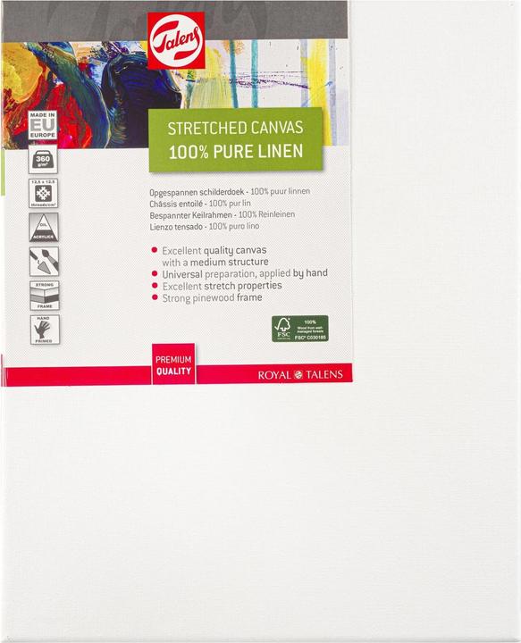 Actual product image Talens Stretcher frame 24 x 30 x (2 x 3.5 cm) (30 x 24 cm)