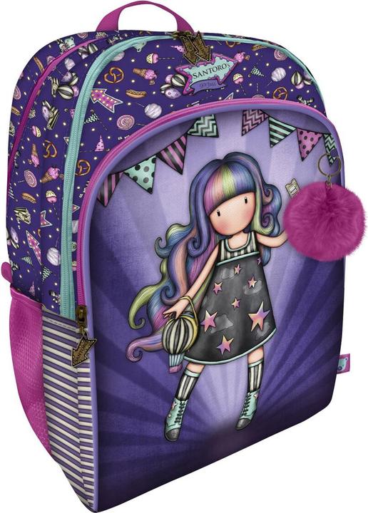 Immagine prodotto Santoro Zaino scuola Gorjuss Up and away Viola 34,5 x 43,5 x 22 cm
