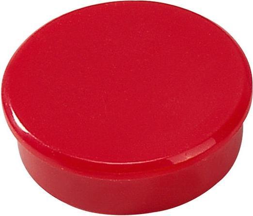 Image du produit Dahle 95538, Aimant de tableau, rouge, 38 mm, 38 mm, 13,5 mm, 10 pièce(s) (10 x)