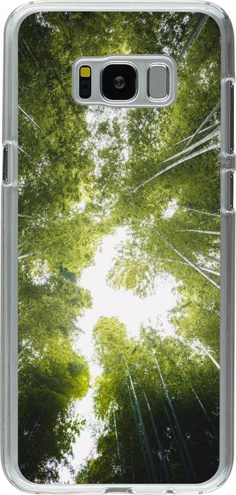 Immagine prodotto PhoneLook Coque trasparente Primavera 23 cielo blu foresta (Samsung Galaxy S8+)