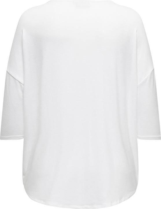 Actual product image Only Loose-fitting curvy top with 3/4-length sleeves Top (S)