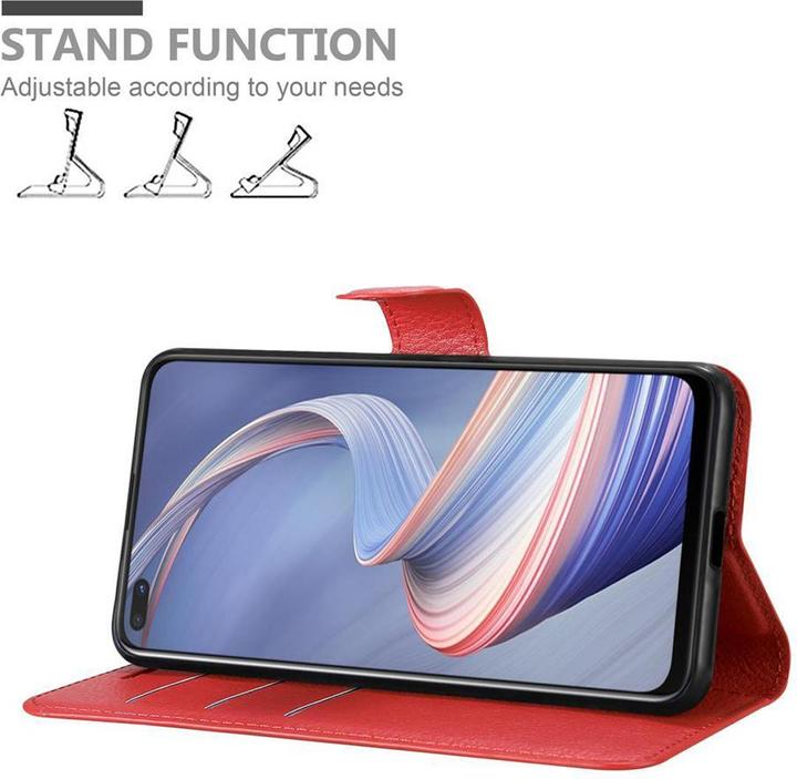 Actual product image Cadorabo Book with stand function cover (Oppo A92s)