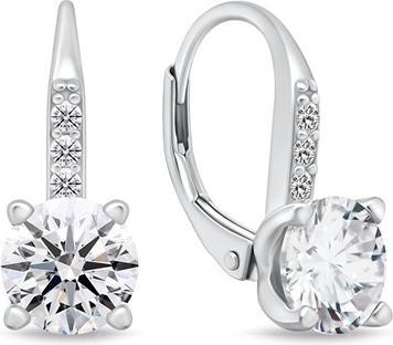 Produktbild Brilio Silver - Sparkling silver earrings with zircons EA943W