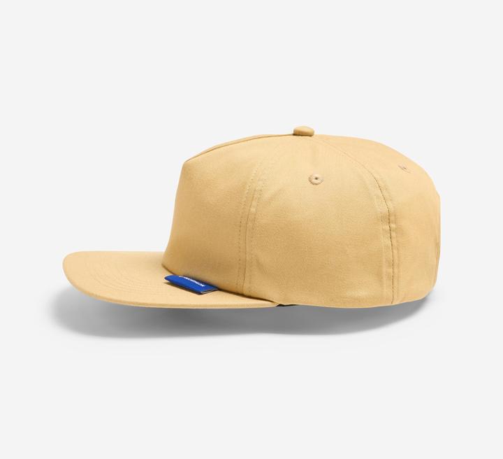 Decathlon Cap 6-Panel flacher Schirm - beige