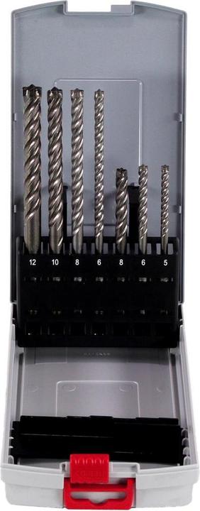 Produktbild Bosch Professional Zubehör Bohrersatz SDS Plus 7X (5.0 mm, 6.0 mm, Ø 8.0 mm, 12.0 mm, 10.0 mm)