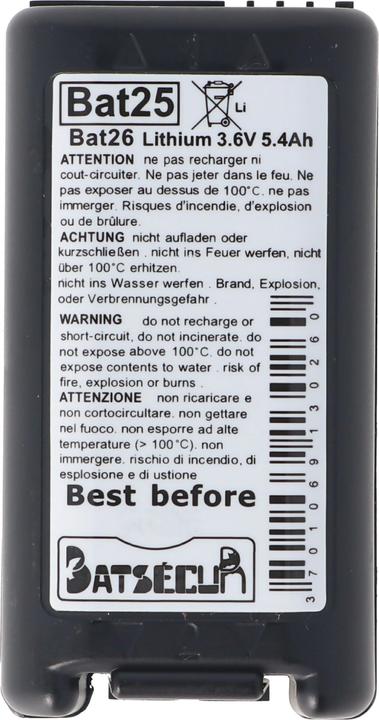 Immagine prodotto Daitem Akku BATLi25 Akku, BATLi26 (Specifico del dispositivo, 4000 mAh)