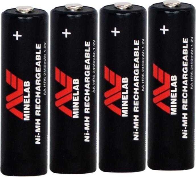 Produktbild Minelab Rechargeable Battery Pack (4 Stk., AA, 2450 mAh)