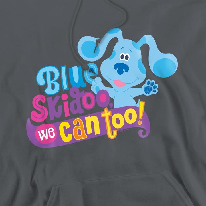 Immagine prodotto Blue's Clues & You! We Can Too! Felpa con Cappuccio Uomo (M)
