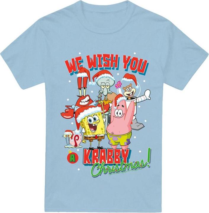 Spongebob Squarepants Crabby Christmas TShirt