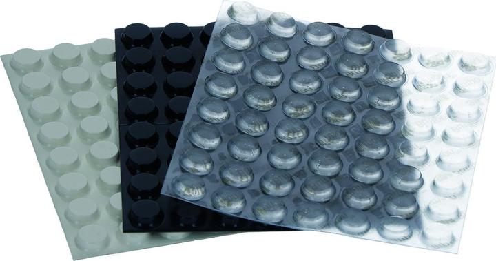 3M Rubbervoetjes, rond, 12,7x12,7x3,5mm, 75 Shore A, helder (56 Stuk)
