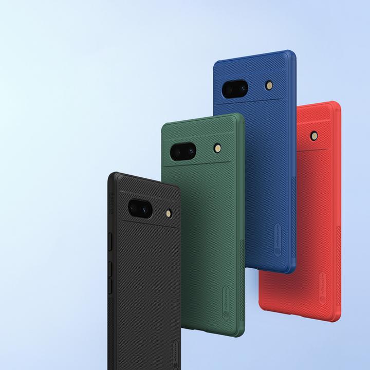Actual product image Nillkin Google Pixel 7a Hard Case Super Frosted Shield Pro Hard Case - Black (Google Pixel 7a)