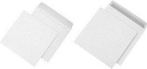 Produktbild Mailmedia Briefumschläge "Zack & Klapp", 220x220 mm, weiss ohne Fenster, 100 g-qm, haftklebend (220 x 220 mm, 500 x)