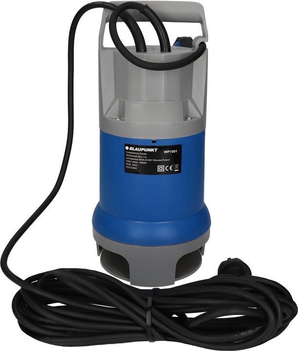 Actual product image Blaupunkt Submersible water pump 1kW 16000 l/h WP1001 (Flow pump)