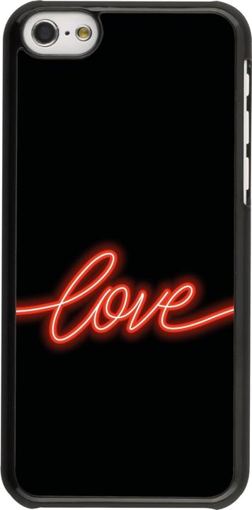 Actual product image PhoneLook Coque Valentine 2023 neon love (Apple iPhone 5c)