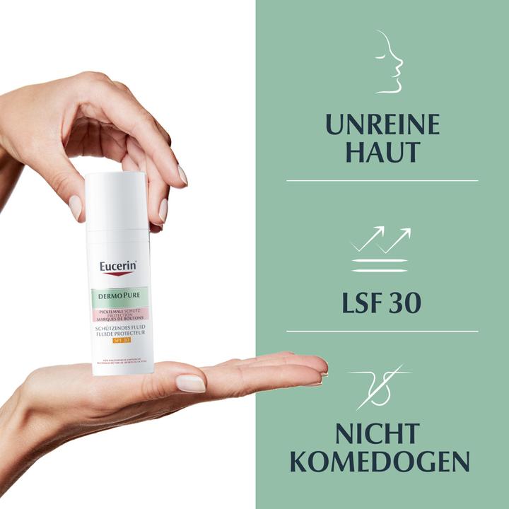Image du produit Eucerin Fluide DermoPure SPF 30 (50 ml, Crème de jour, SPF 30)