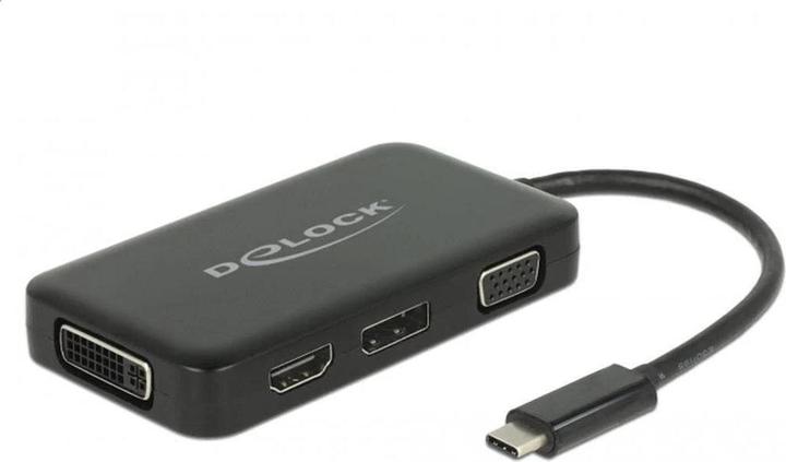 Delock USB-C zu (DVI, HDMI, VGA, DP, 15 cm)