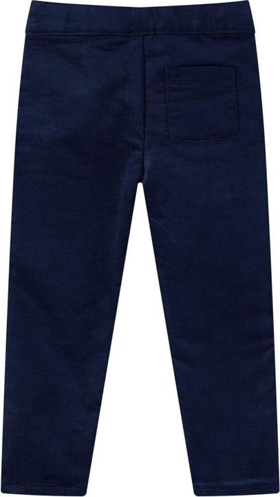 Image du produit VidaXL Pantalon enfant Bleu marine foncé 140,Matière : 98% Coton (140)
