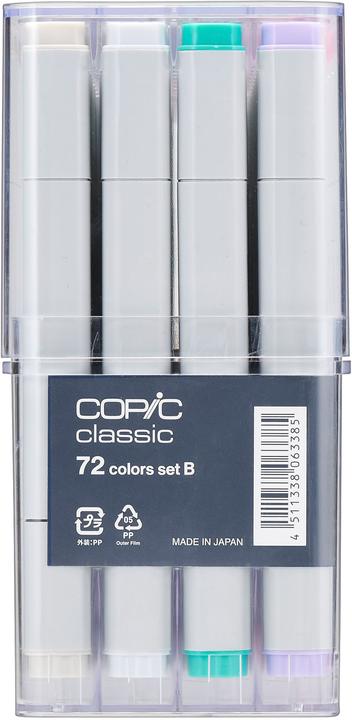 Produktbild Copic Set 2 (Mehrfarbig, 7 mm, 72 x)