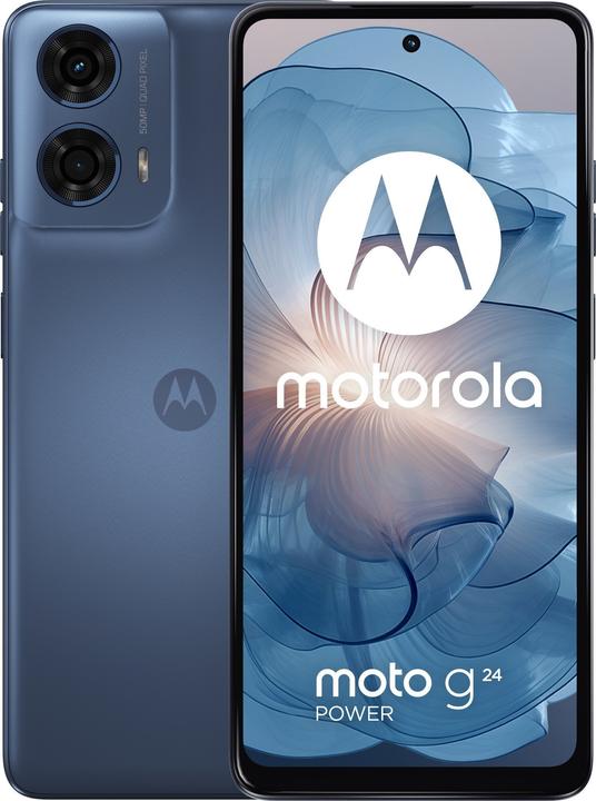 Immagine prodotto Motorola Moto G24 Power 256GB Argento (256 GB, Blu inchiostro, 6.56", Doppia SIM, 50 Mpx, 4G)