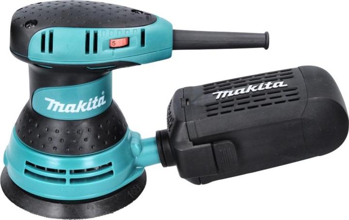 Produktbild Makita BO 5031 Exzenterschleifer 300 Watt 125 mm + 50x Schleifpapier K80 (Exzenterschleifer, 300 W)