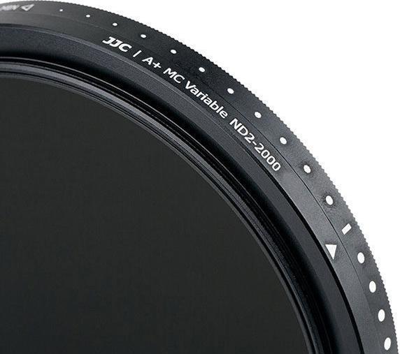 Actual product image JJC 43mm ND2 ND2000 Variable Neutral Density Filter (43 mm, Neutral density filter, 43 mm)