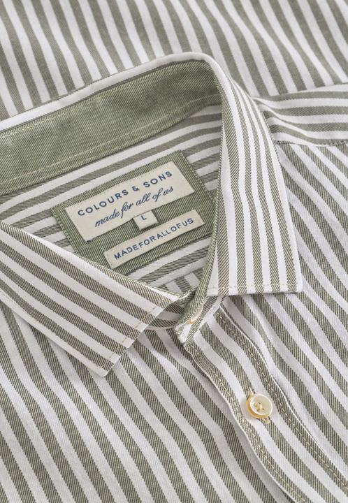Immagine prodotto Colours & Sons Camicia a maniche lunghe Shirt Brushed Twill Stripes (XL)