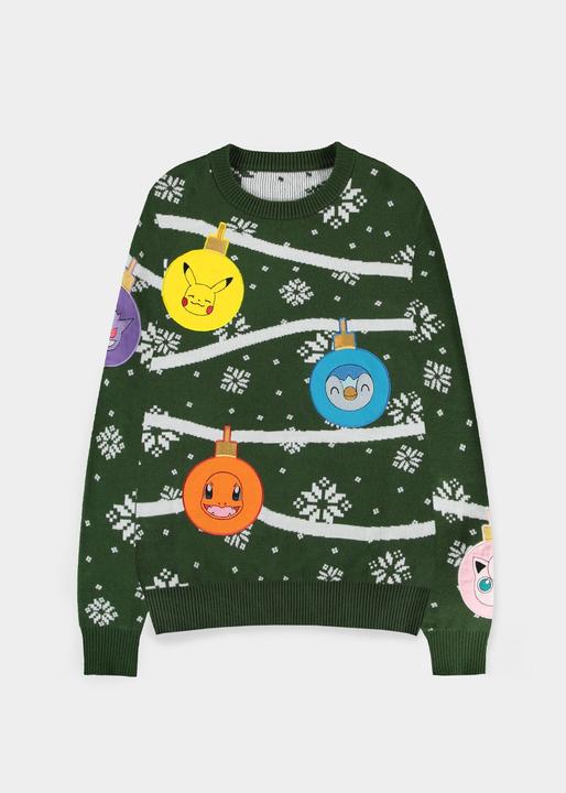Actual product image Difuzed Pokémon - Xmas Balls Christmas Jumper - M (M)