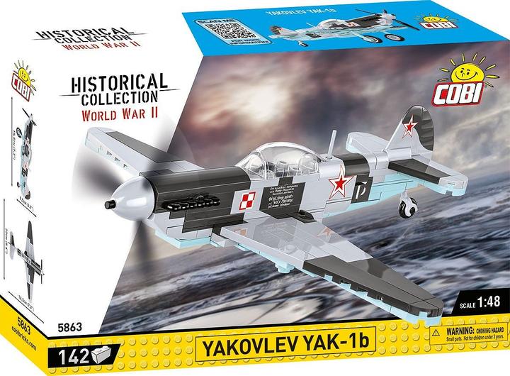 Produktbild Cobi Historical Collection 5863 - YAKOVLEV YAK-1B Easy Planes