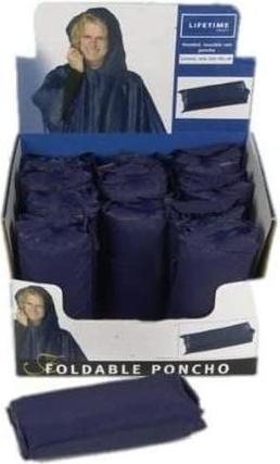 Lifetime Poncho met capuchon (Eén maat voor iedereen)