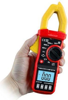 Actual product image Velleman Digital clamp meter - CAT III - 600 VAC/VDC - NCV - with data-hold function (CAT III)