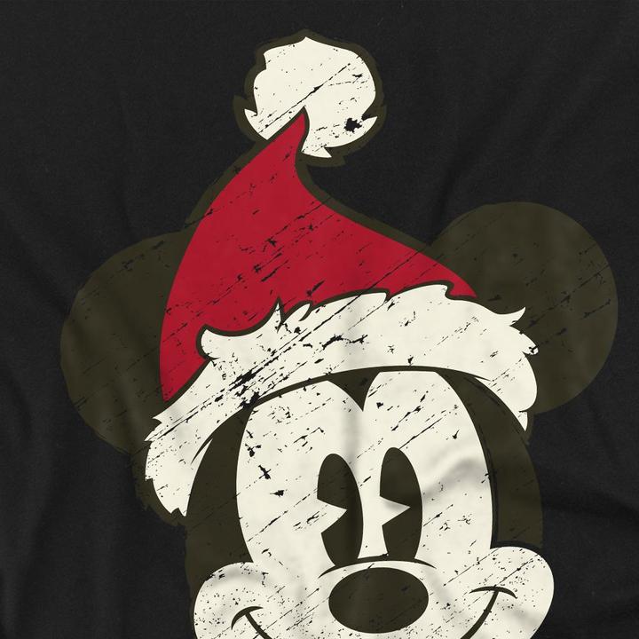 Immagine prodotto Disney Maglietta Topolino Faccia da Babbo Natale Adulto Unisex (M)