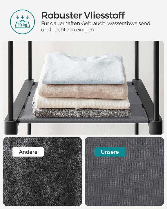 Produktbild Songmics Stoffschrank (140 x 43 x 174 cm)