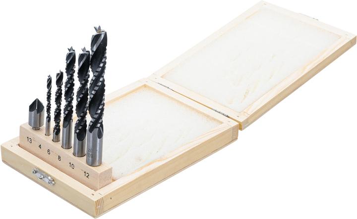 Produktbild BGS Holzkronen-Fräsbohrer-Satz 4 - 12 mm 6-tlg. (12.0 mm)