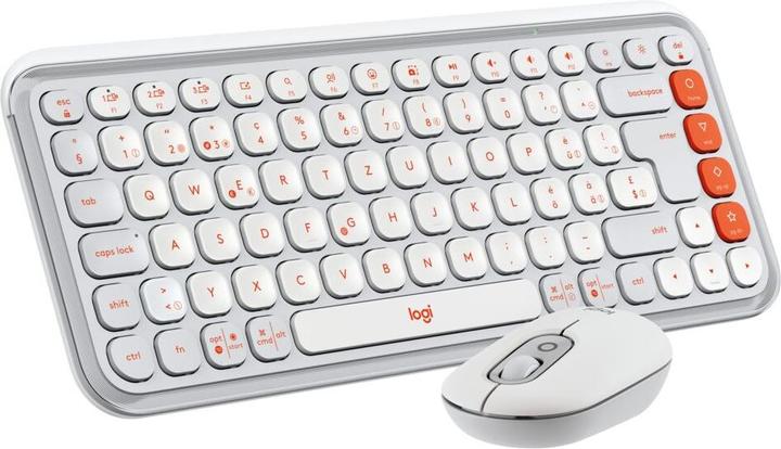 Actual product image Logitech Pop Icon Combo Mouse And Kb (Eng. Int., Wireless)