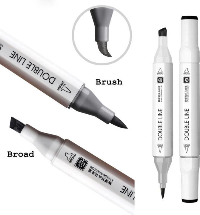 Immagine prodotto Brushmarker (Noce, 3 mm, 1 x)